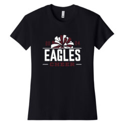 Eagles Cheer Tee - Black